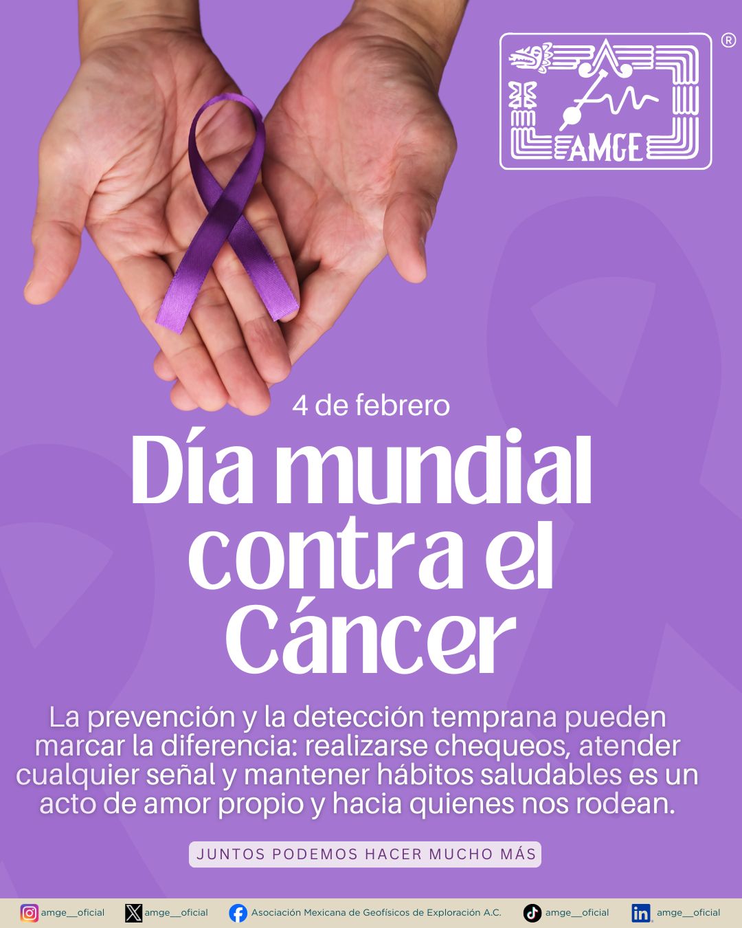 Día mundial contra el cáncer