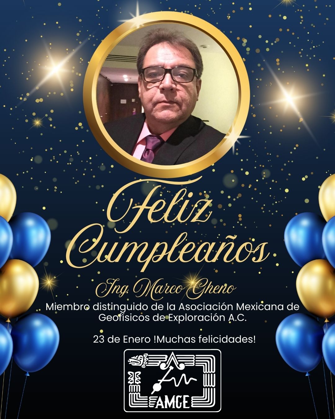 ¡Feliz cumpleaños Ing. Marco Gheno!
